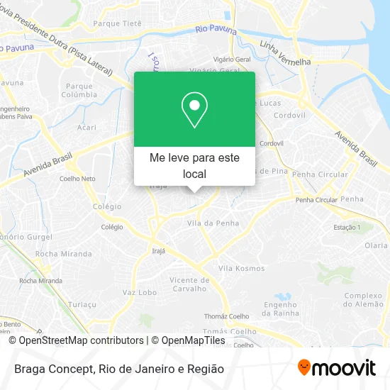 Braga Concept mapa