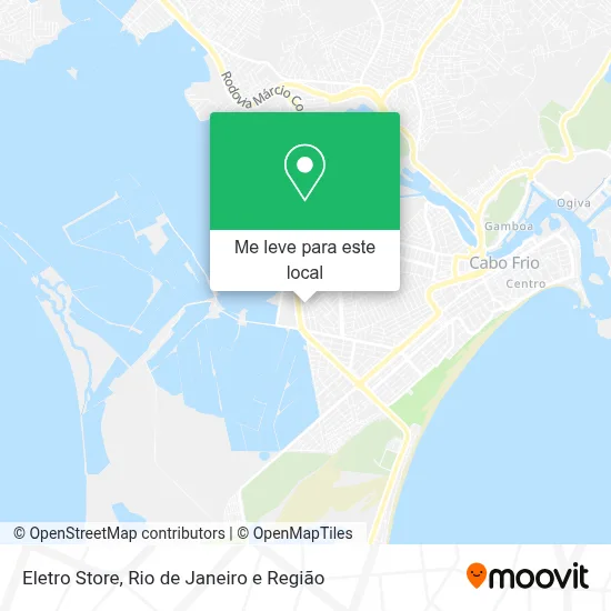 Eletro Store mapa