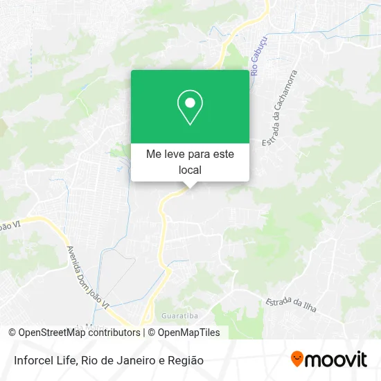 Inforcel Life mapa