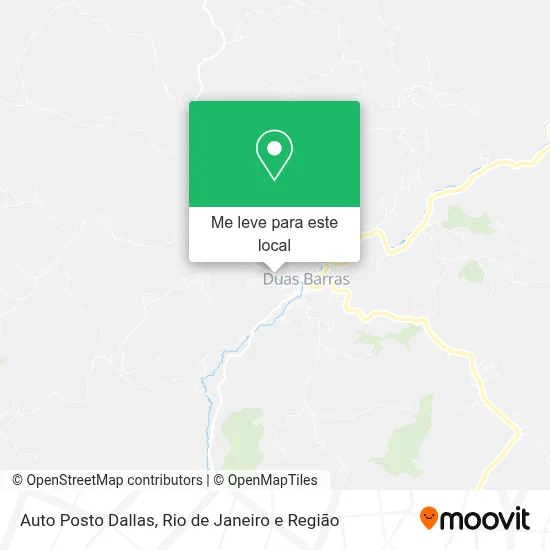 Auto Posto Dallas mapa