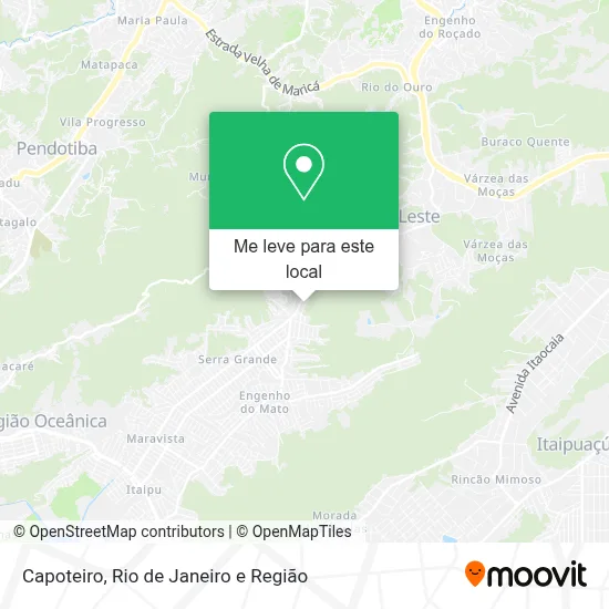 Capoteiro mapa