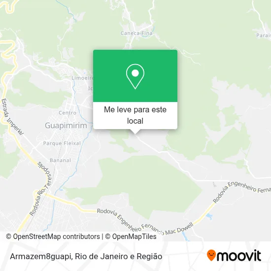 Armazem8guapi mapa
