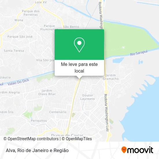 Alva mapa