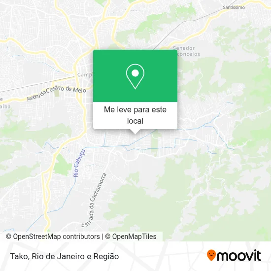 Tako mapa