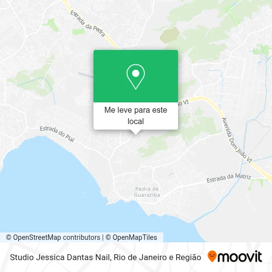 Studio Jessica Dantas Nail mapa