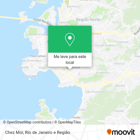 Chez Moi mapa