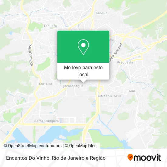 Encantos Do Vinho mapa