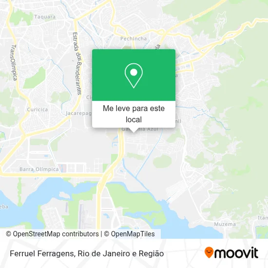 Ferruel Ferragens mapa