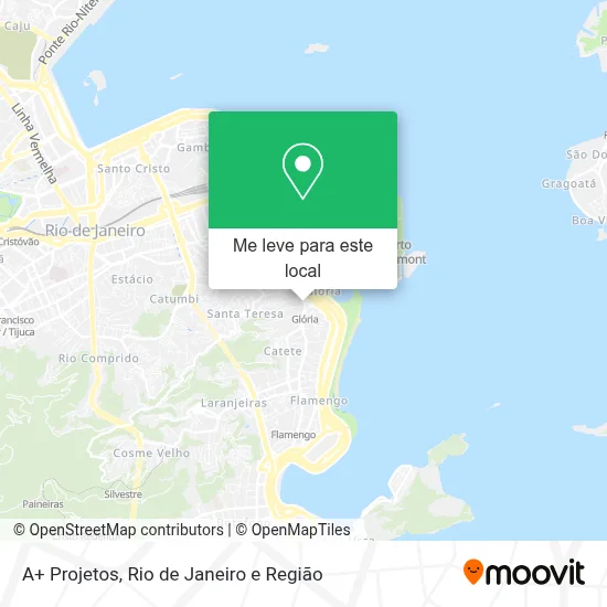 A+ Projetos mapa