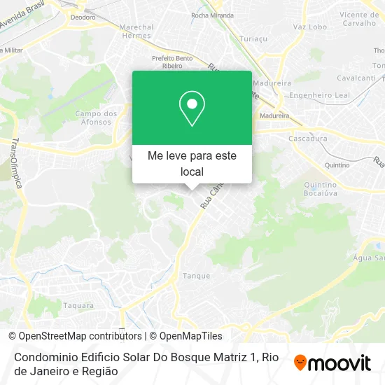 Condominio Edificio Solar Do Bosque Matriz 1 mapa