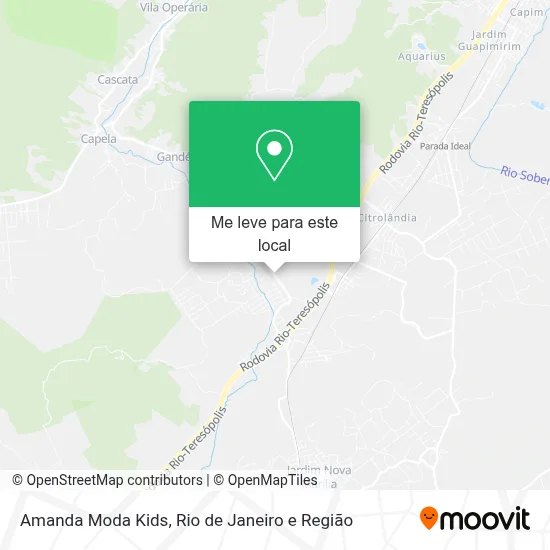 Amanda Moda Kids mapa
