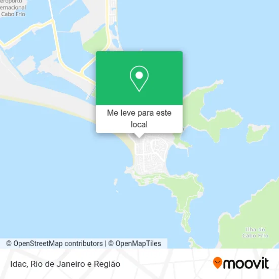 Idac mapa