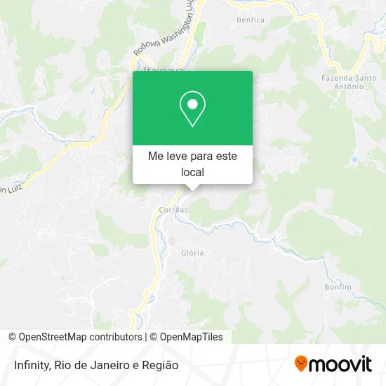 Infinity mapa