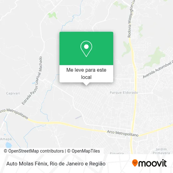Auto Molas Fênix mapa