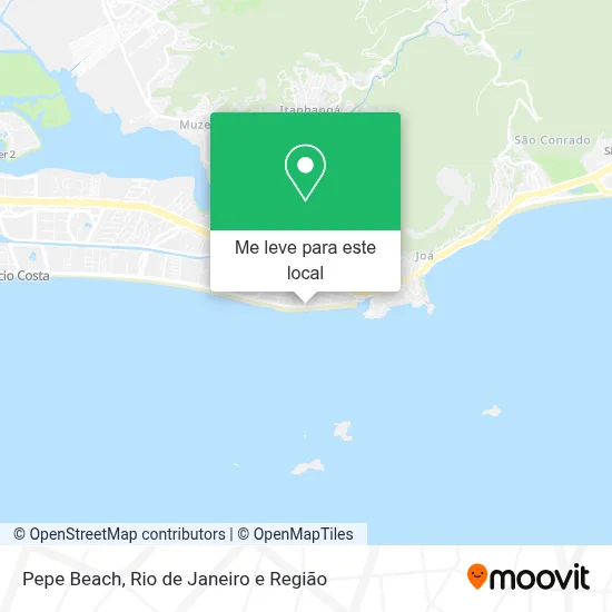 Pepe Beach mapa