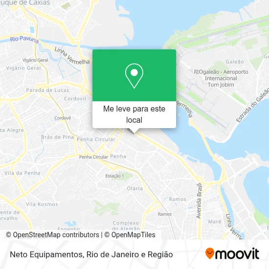 Neto Equipamentos mapa