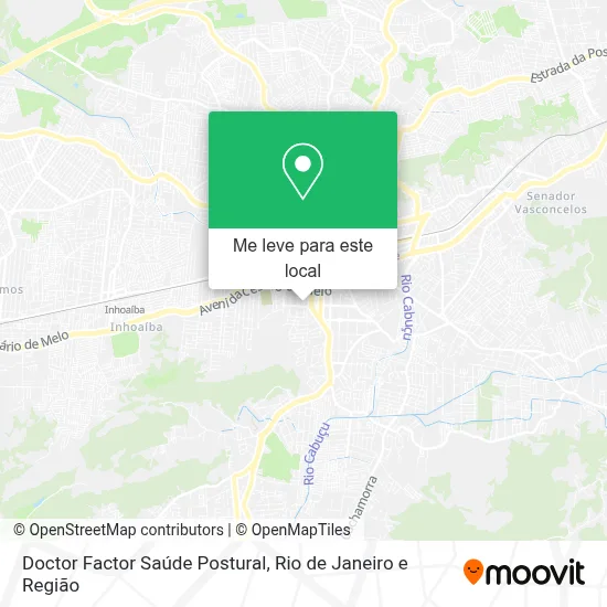 Doctor Factor Saúde Postural mapa
