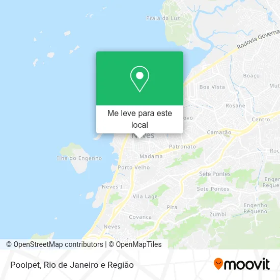 Poolpet mapa