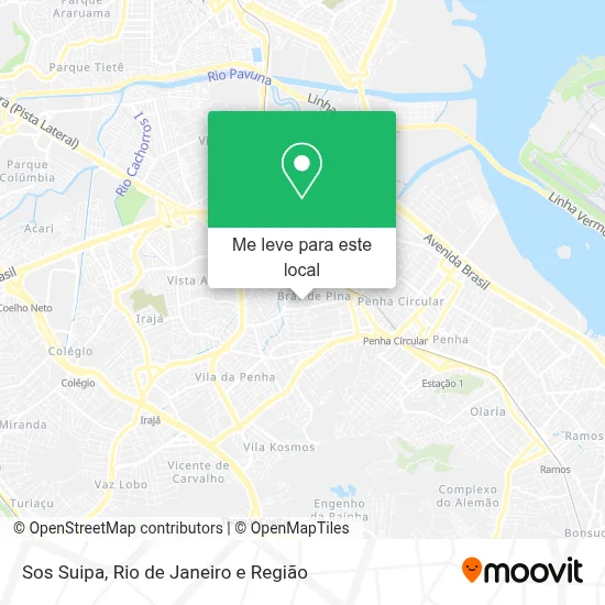 Sos Suipa mapa