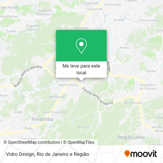 Vidro Design mapa