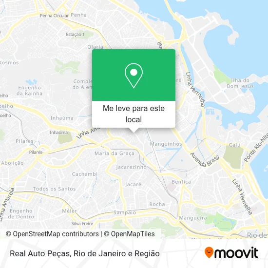 Real Auto Peças mapa