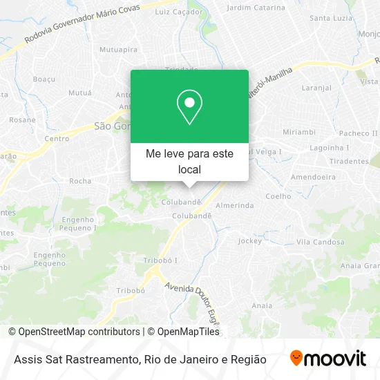 Assis Sat Rastreamento mapa