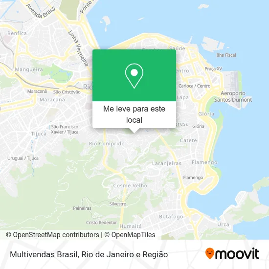 Multivendas Brasil mapa