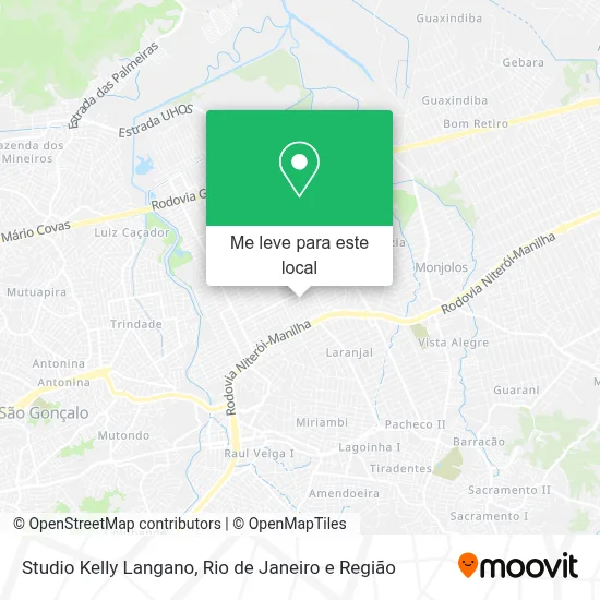 Studio Kelly Langano mapa