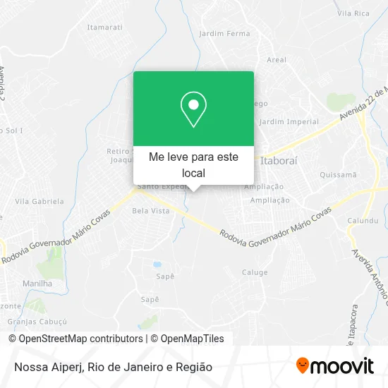 Nossa Aiperj mapa