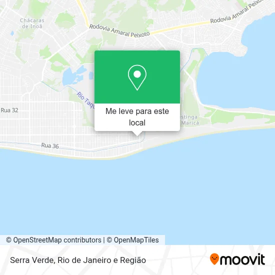 Serra Verde mapa