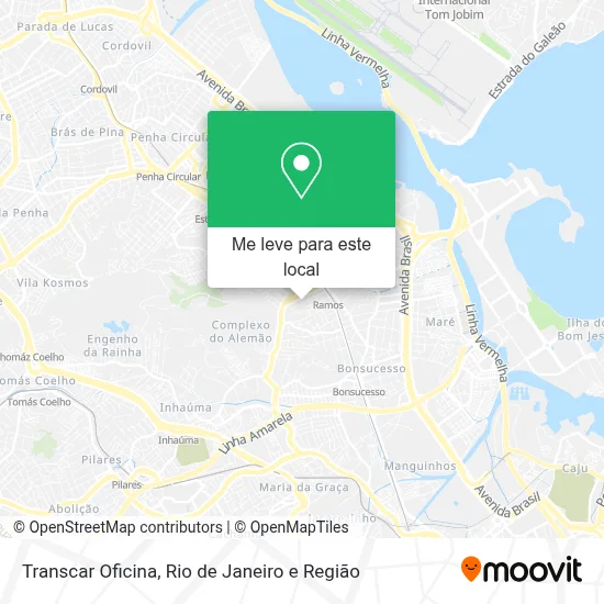 Transcar Oficina mapa