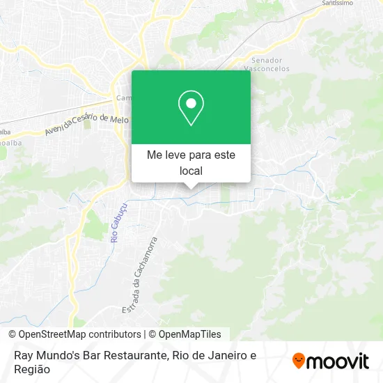 Ray Mundo's Bar Restaurante mapa