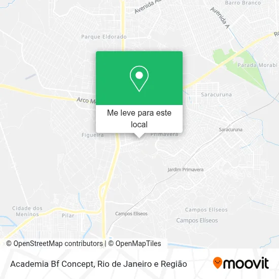 Academia Bf Concept mapa