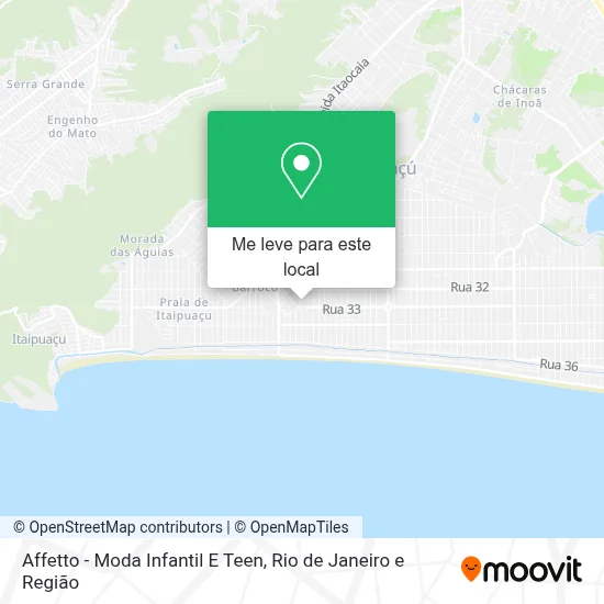 Affetto - Moda Infantil E Teen mapa