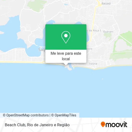 Beach Club mapa