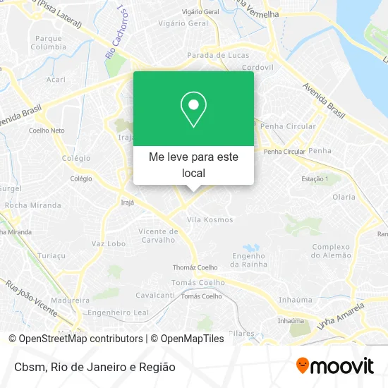 Cbsm mapa