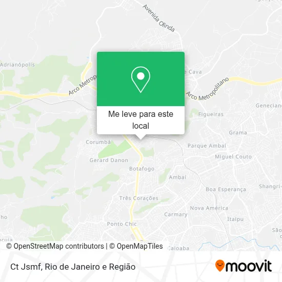 Ct Jsmf mapa