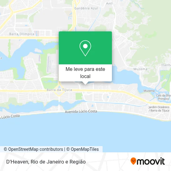 D'Heaven mapa
