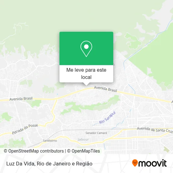 Luz Da Vida mapa