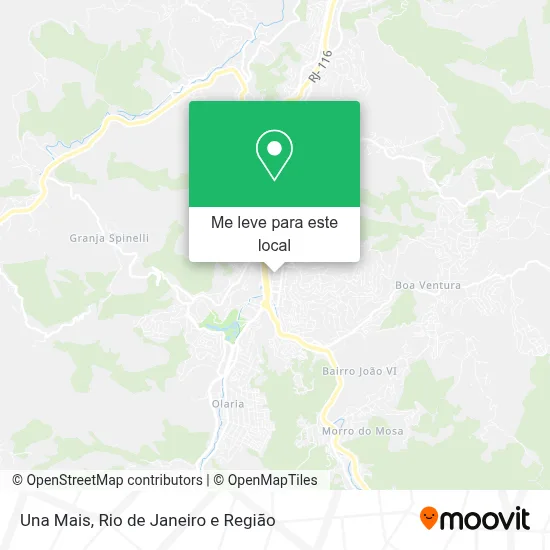 Una Mais mapa