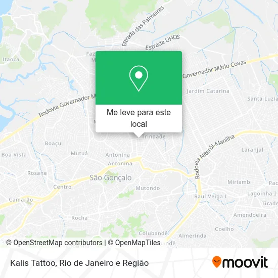 Kalis Tattoo mapa