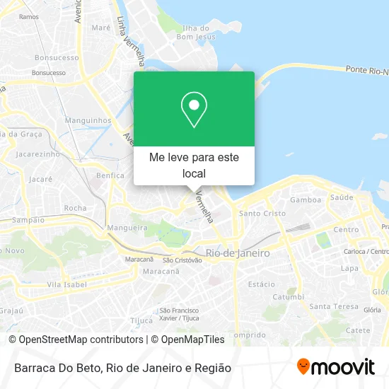 Barraca Do Beto mapa