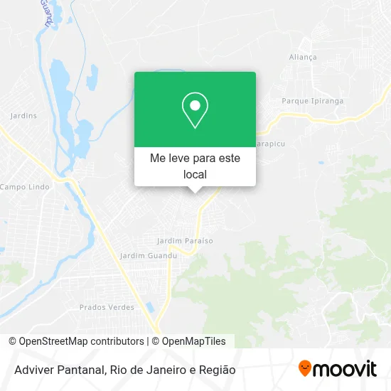 Adviver Pantanal mapa