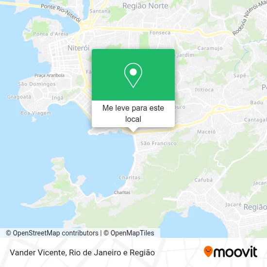 Vander Vicente mapa