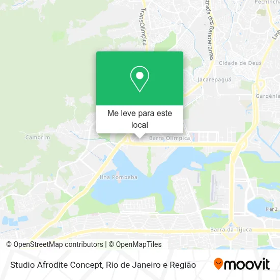 Studio Afrodite Concept mapa