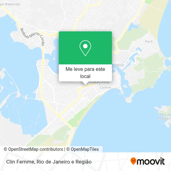Clin Femme mapa