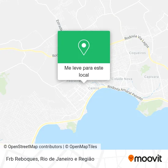Frb Reboques mapa
