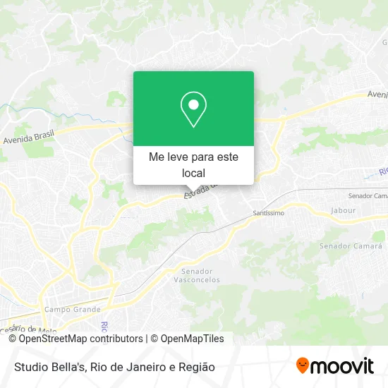 Studio Bella's mapa