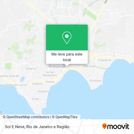 Sol E Neve mapa