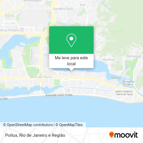Pollux mapa
